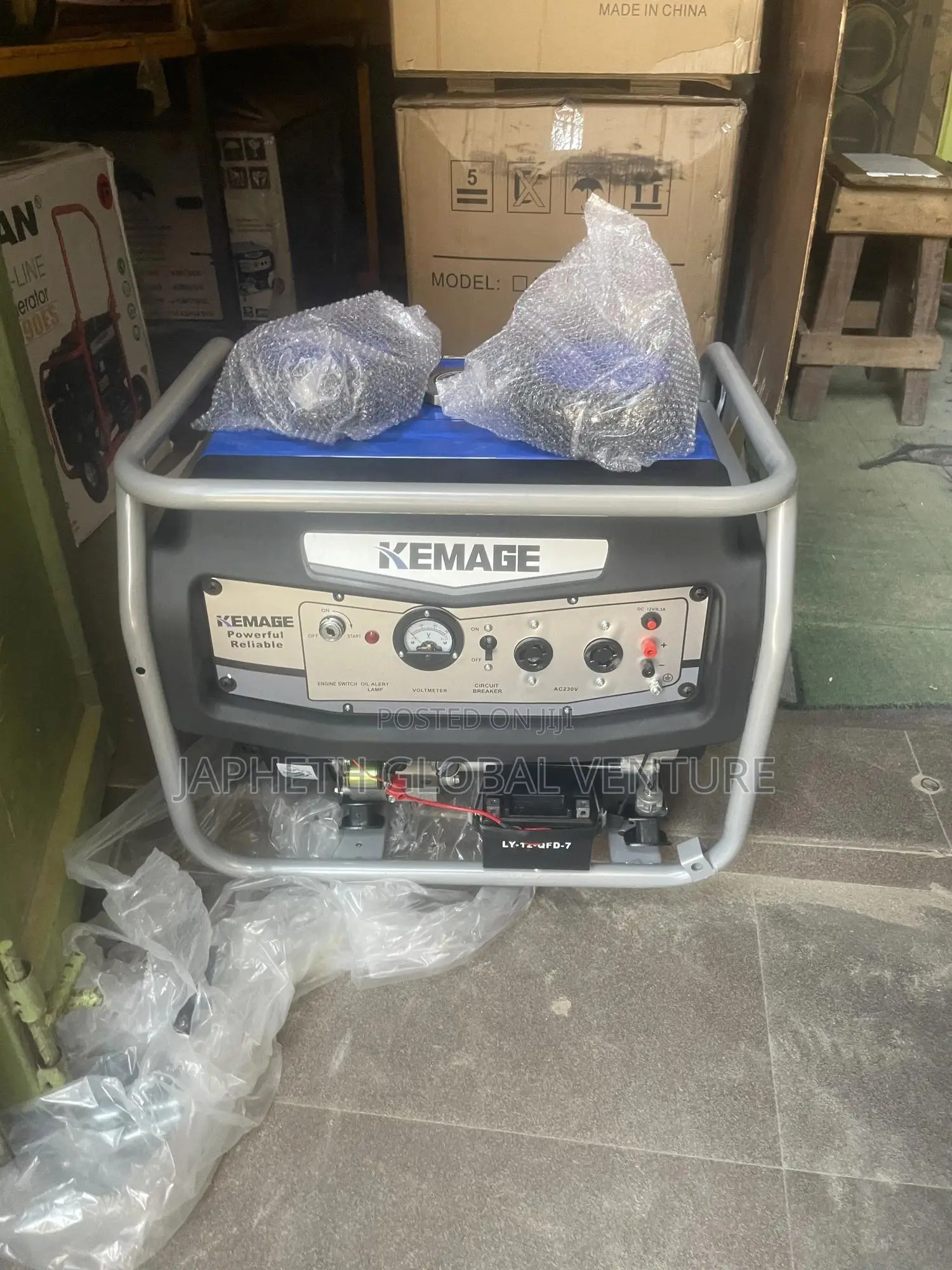 Original Kemage 5800 Manual Start Generator 5.5kva