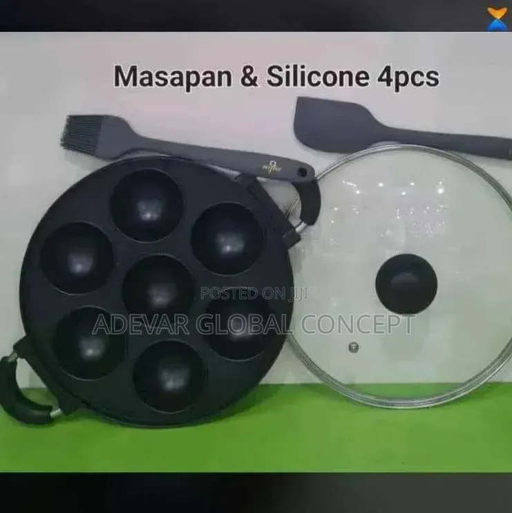 Mass Pan Fryer With Silicone Spatula Set