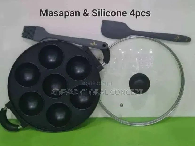 Mass Pan Fryer With Silicone Spatula Set