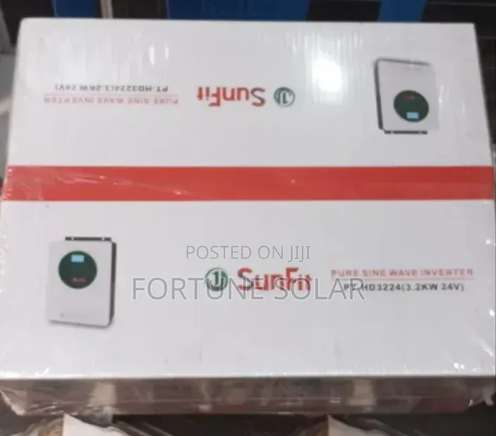 Sunfit Inverter 3.2kva 24v Hybrid Transformer Less Wall Mount