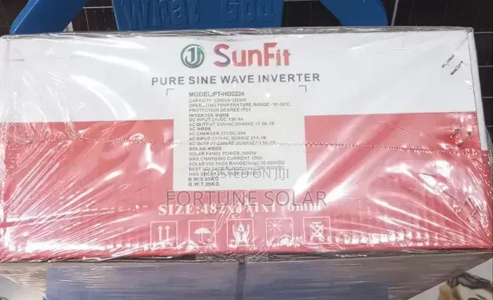 Sunfit Inverter 3.2kva 24v Hybrid Transformer Less Wall Mount