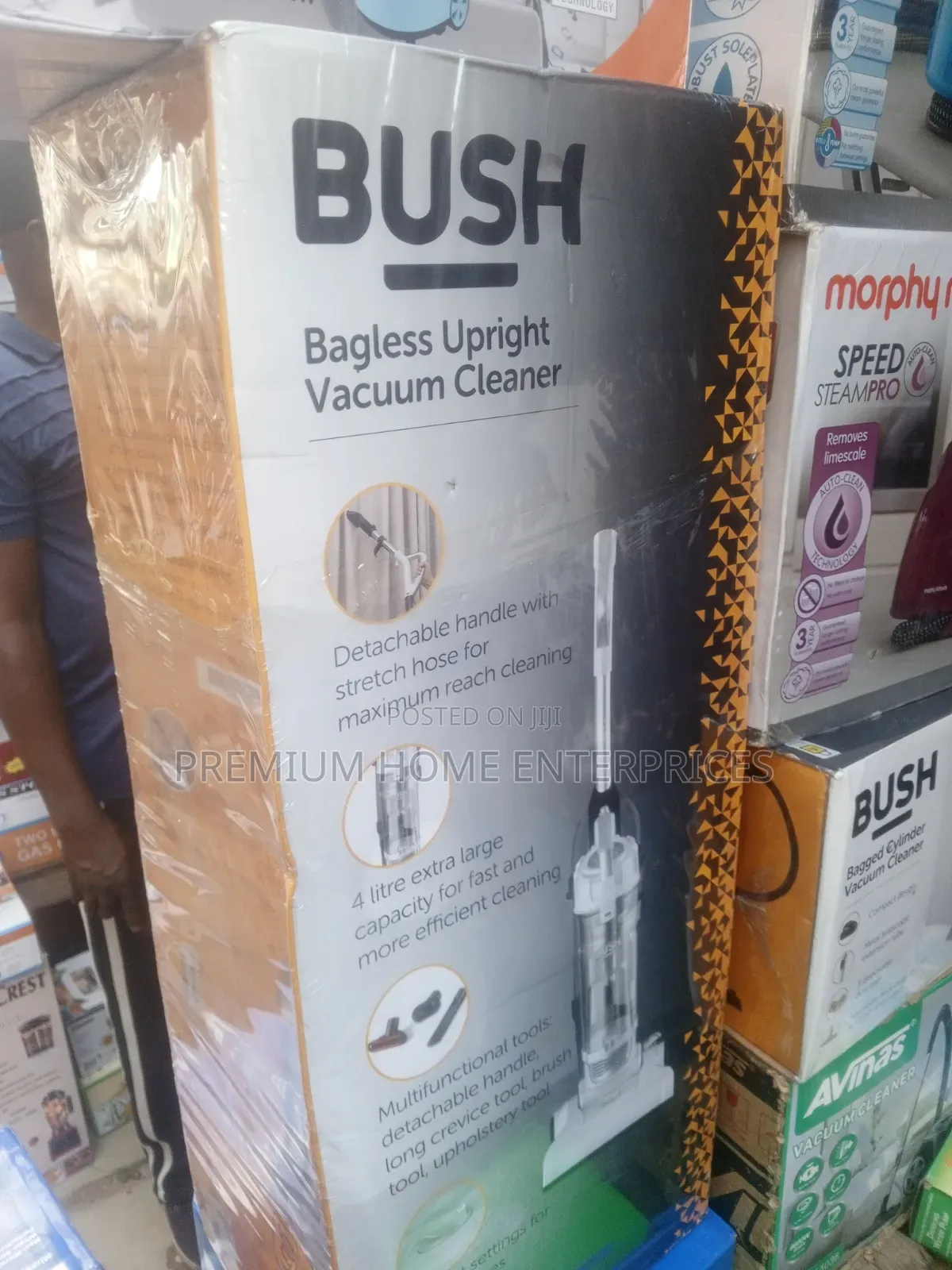 Bush Advanced Upright Bagless Vacuum Cleaner