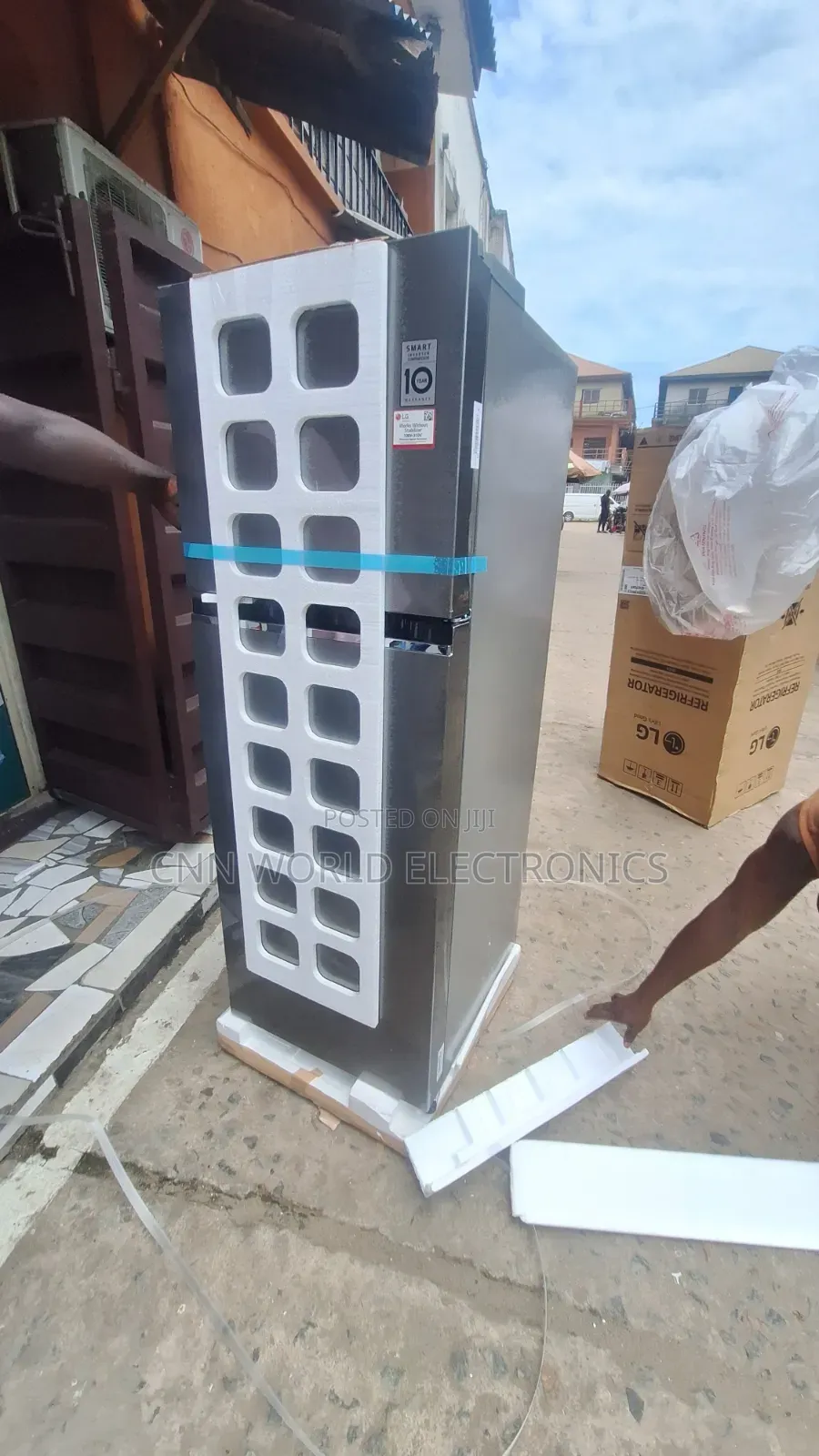New LG Inverter Double Door Fridge (263l) Energy Saving Warranty 2yrs