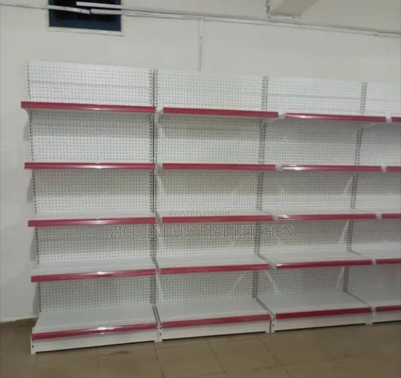 Single Supermarket Shelves