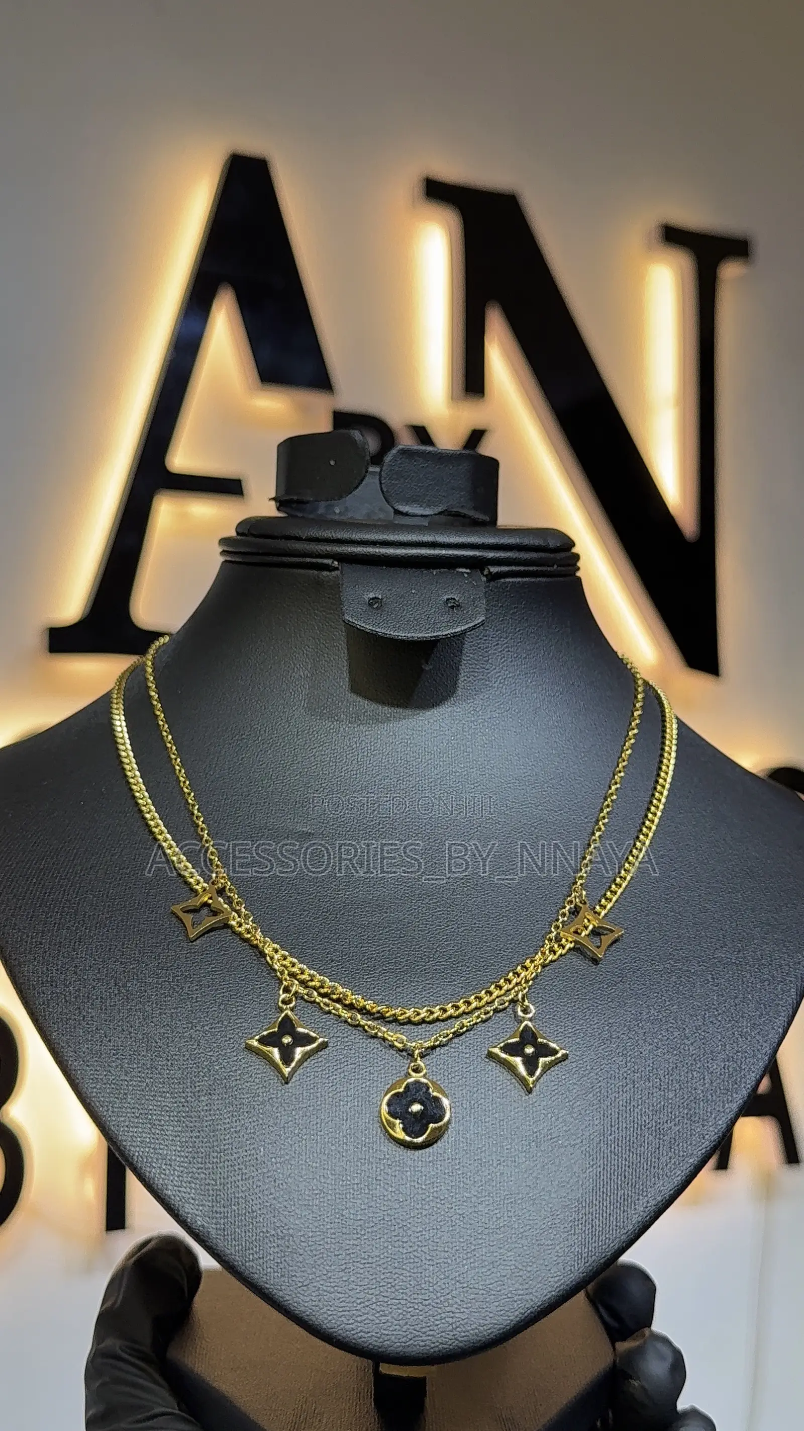 Elegant Gold Layered Necklace for Women