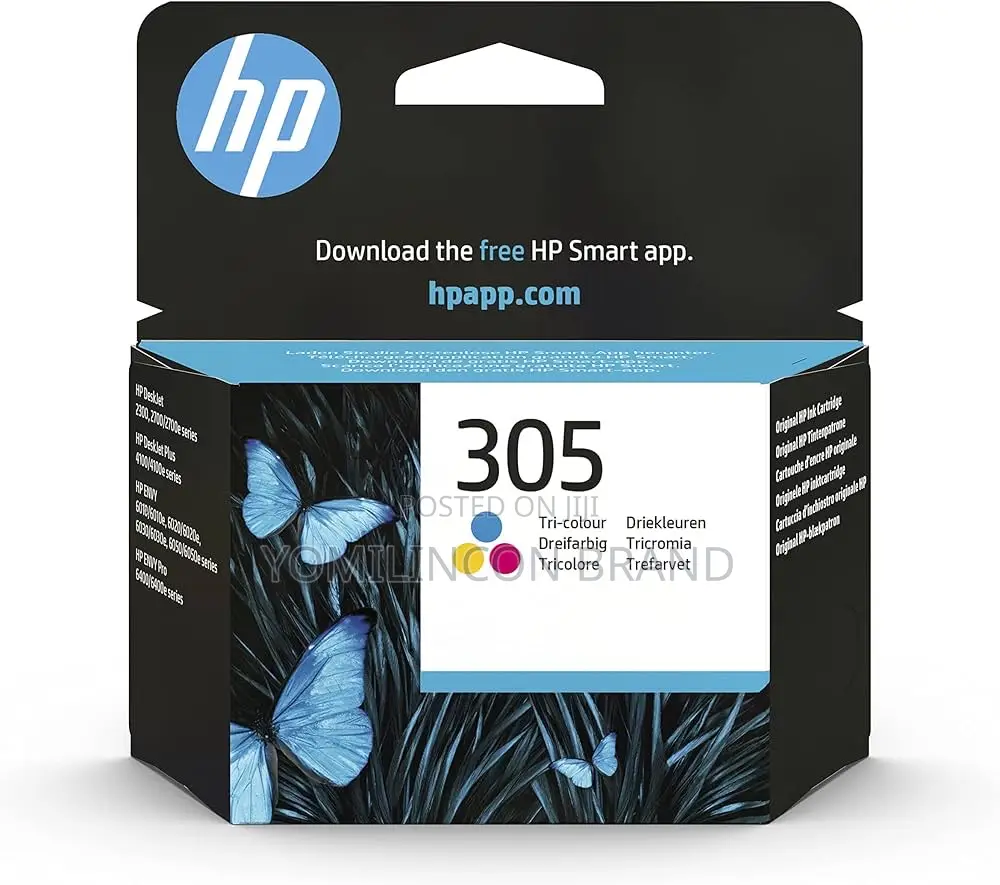 Hp 305 Tri Colors Ink Cartridge