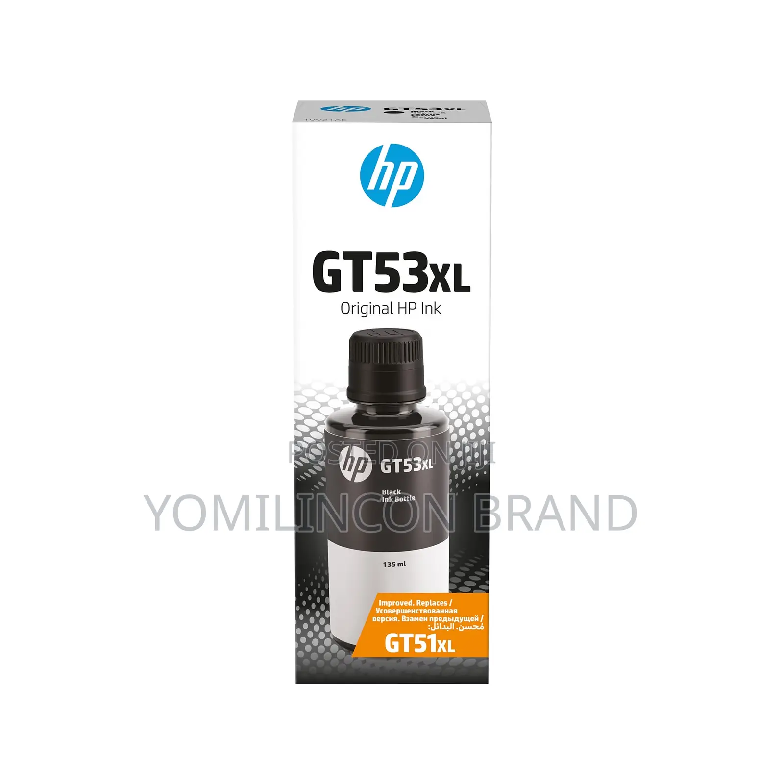 Hp Gt53xl 135ml Black Ink Jiji