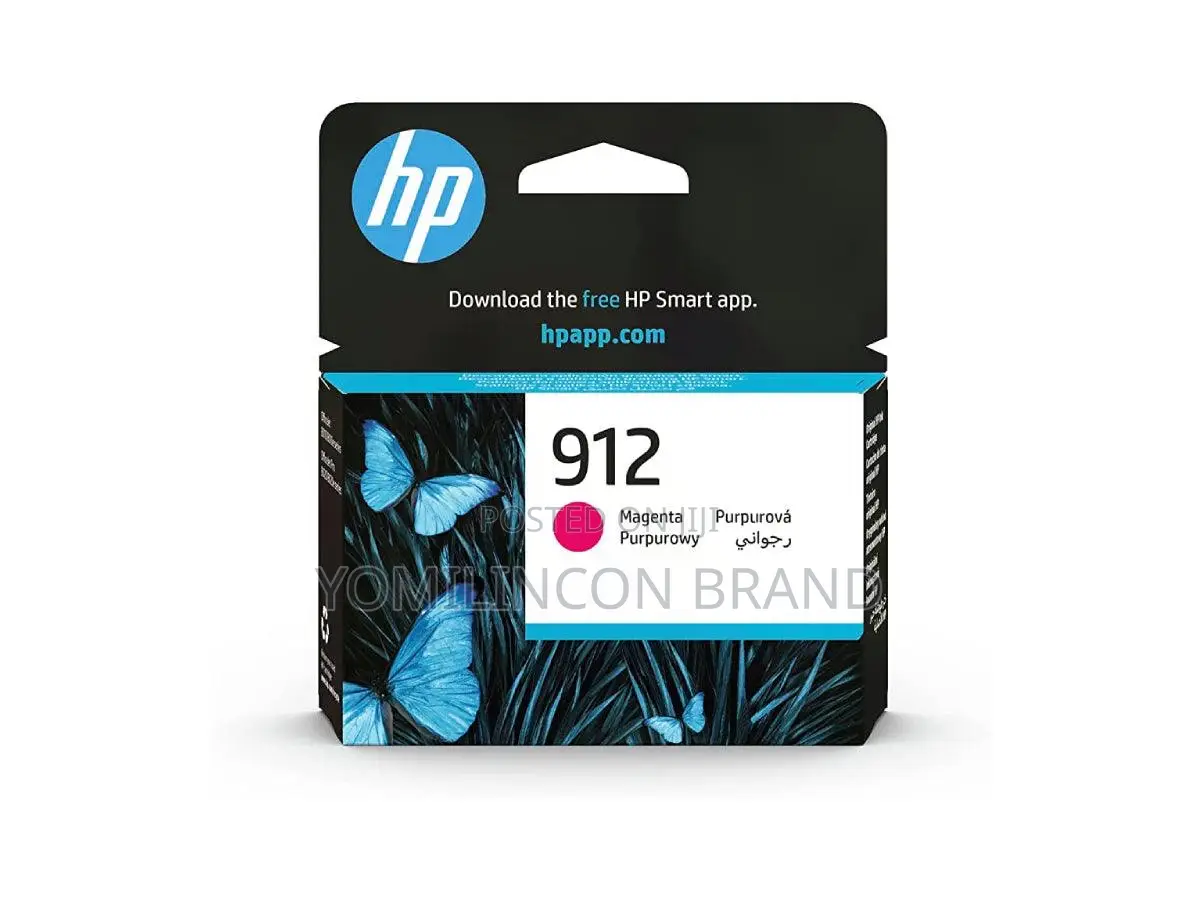 Hp 912 Mangenta Ink