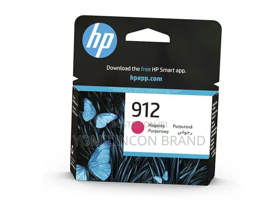 Hp 912 Mangenta Ink