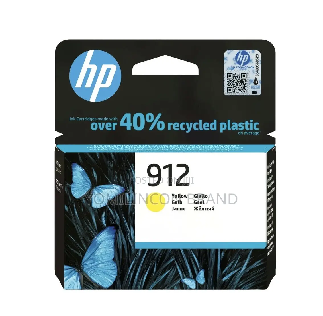 Hp 912 Yellow Ink