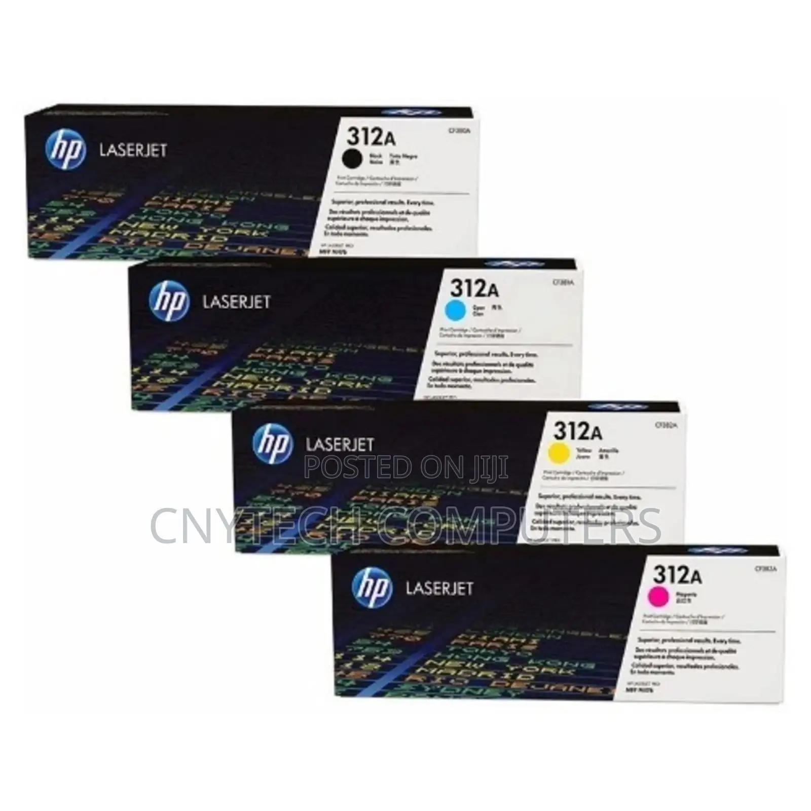 Hp 312a Genuine Toner Cartridge - Set