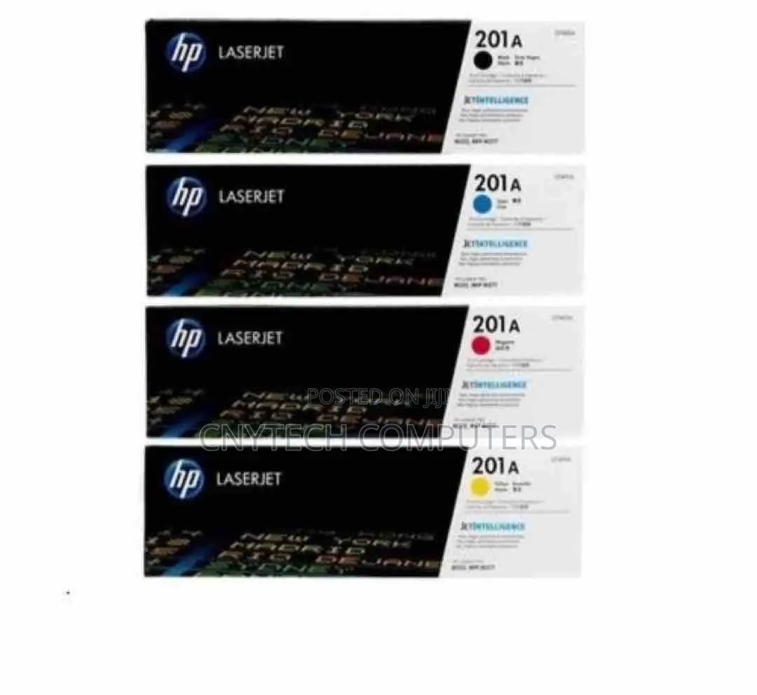 Hp 201a Toner Cartridge Set - 4 Colors