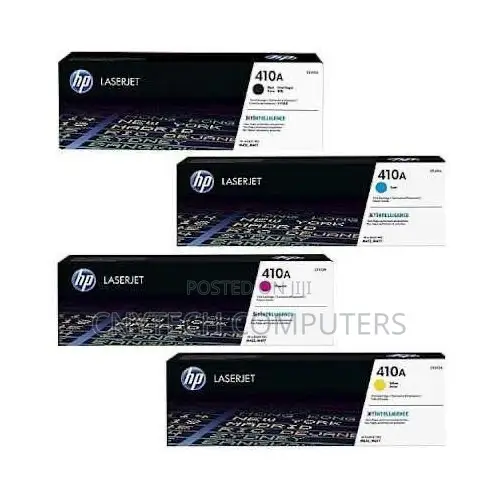 Hp 410a All In One Laserjet Toner Cartridgeblack,Cyan,Yellow ,Magenta