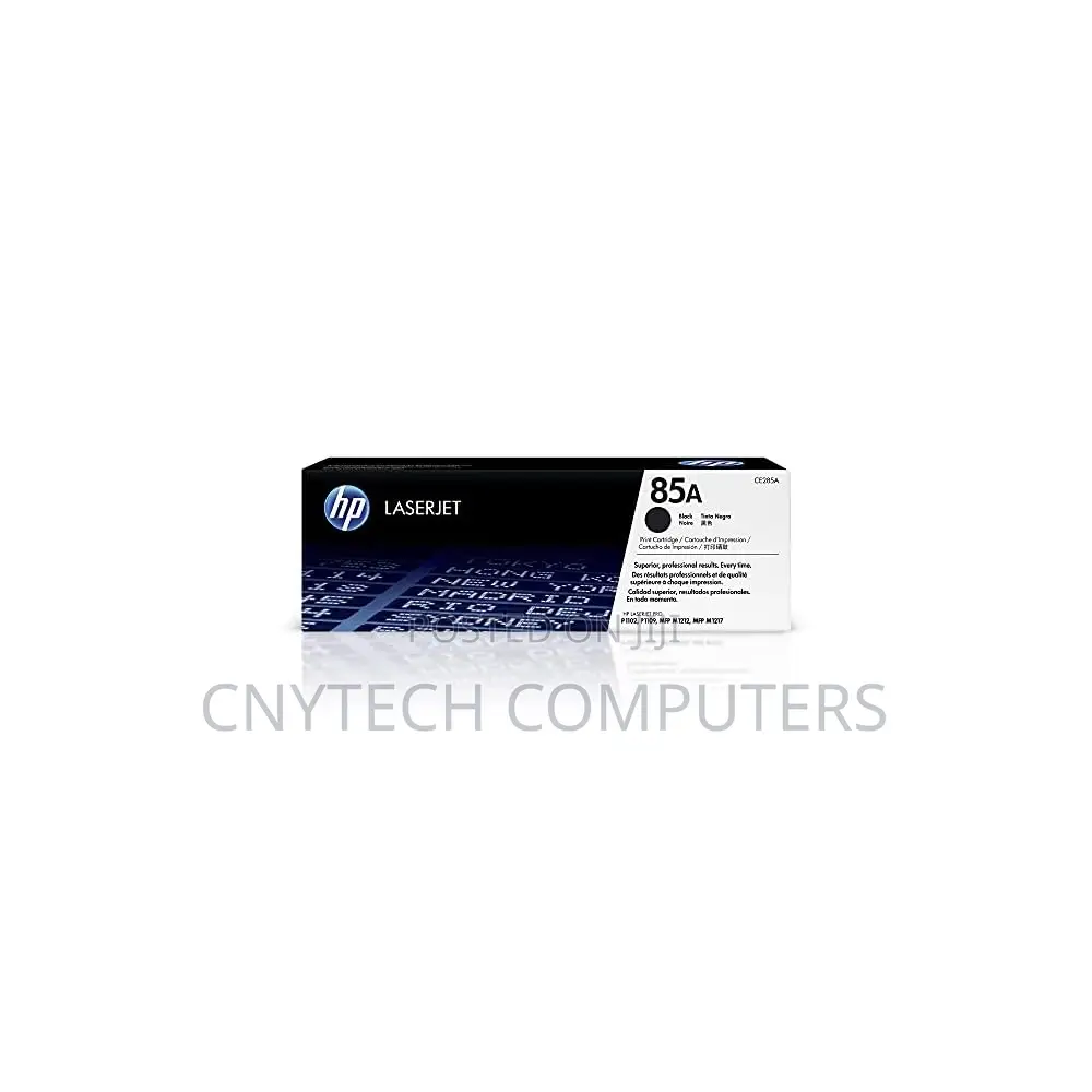 Original Hp 85a Black Toner Cartridge | Works With Hp Laserjet