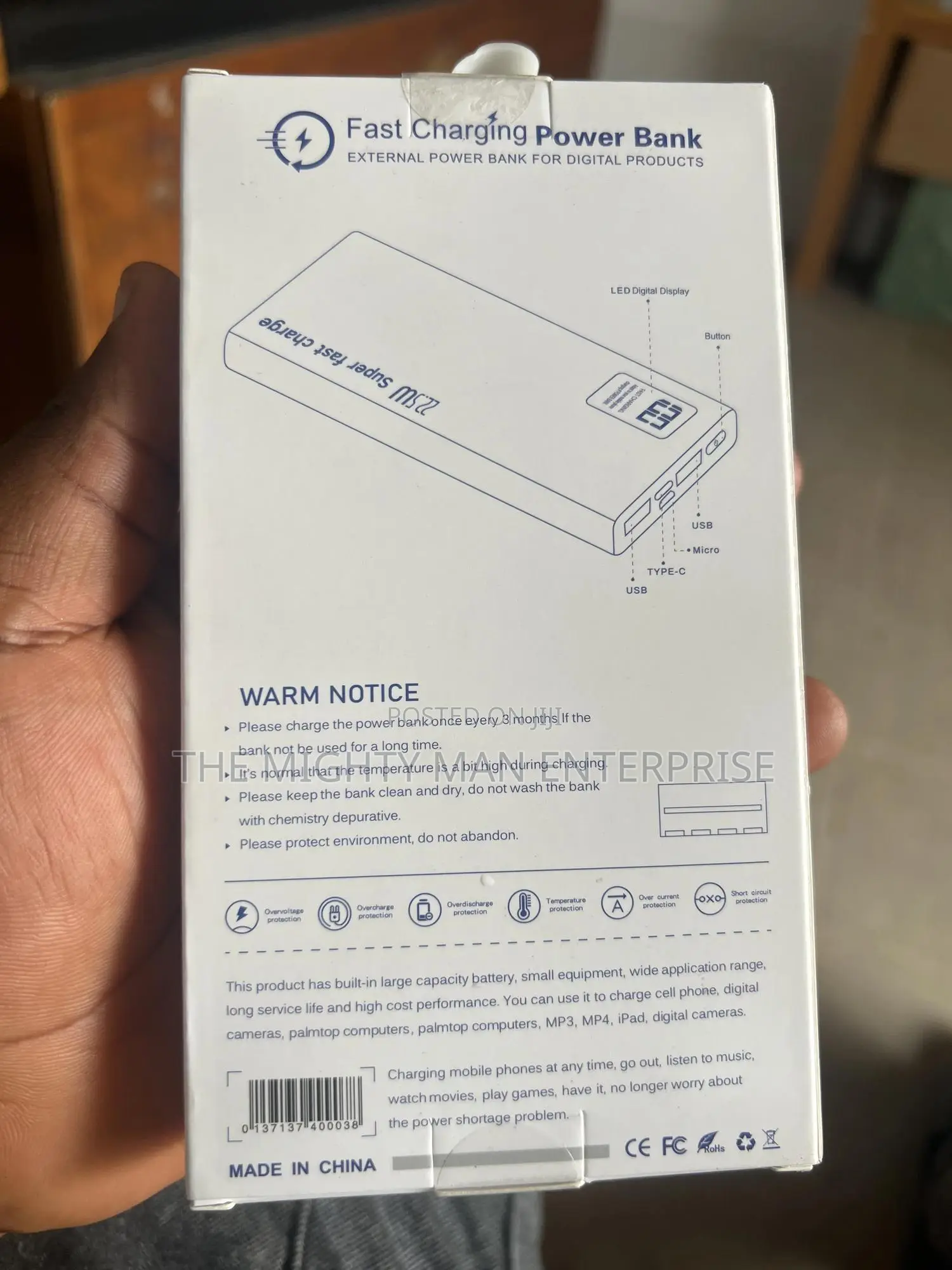 Zoeon Power Bank 20000mah