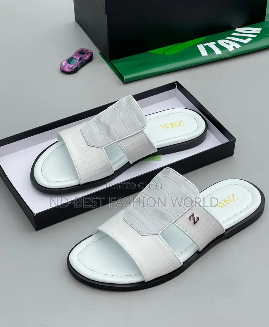Pure Leather Zara Slippers