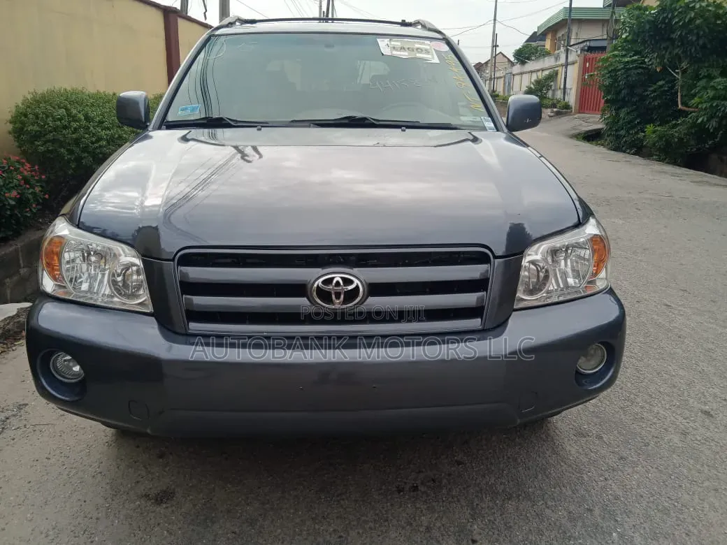 Toyota Highlander Limited V6 2005 Blue