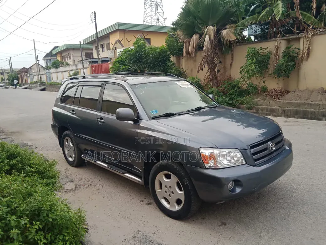 Toyota Highlander Limited V6 2005 Blue