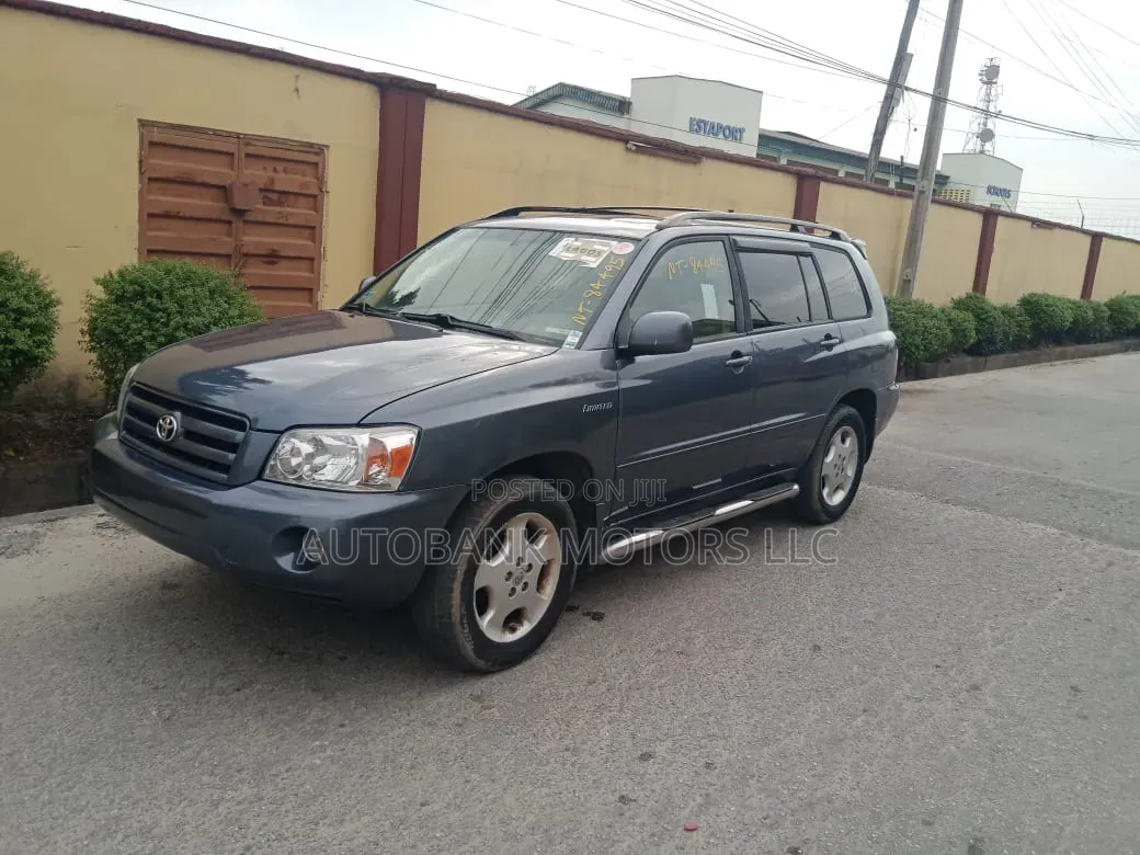 Toyota Highlander Limited V6 2005 Blue