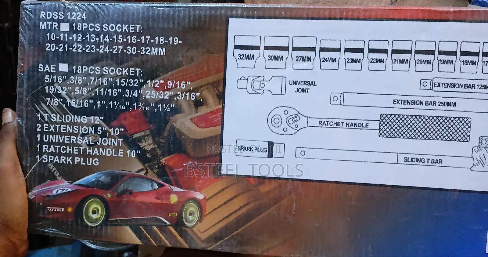 Set of Raider Sockets – Strong Durable Mechanical Tool Set