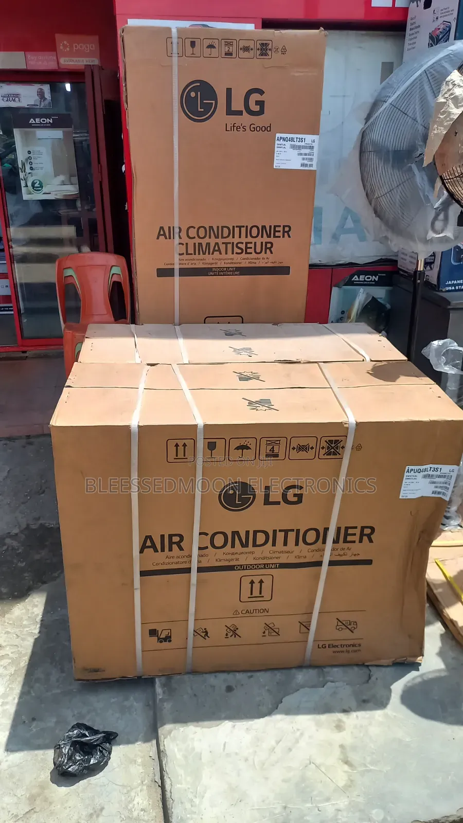 Lg Standing Unit Ac 5hp Inverter 10 Year's Company Warranty