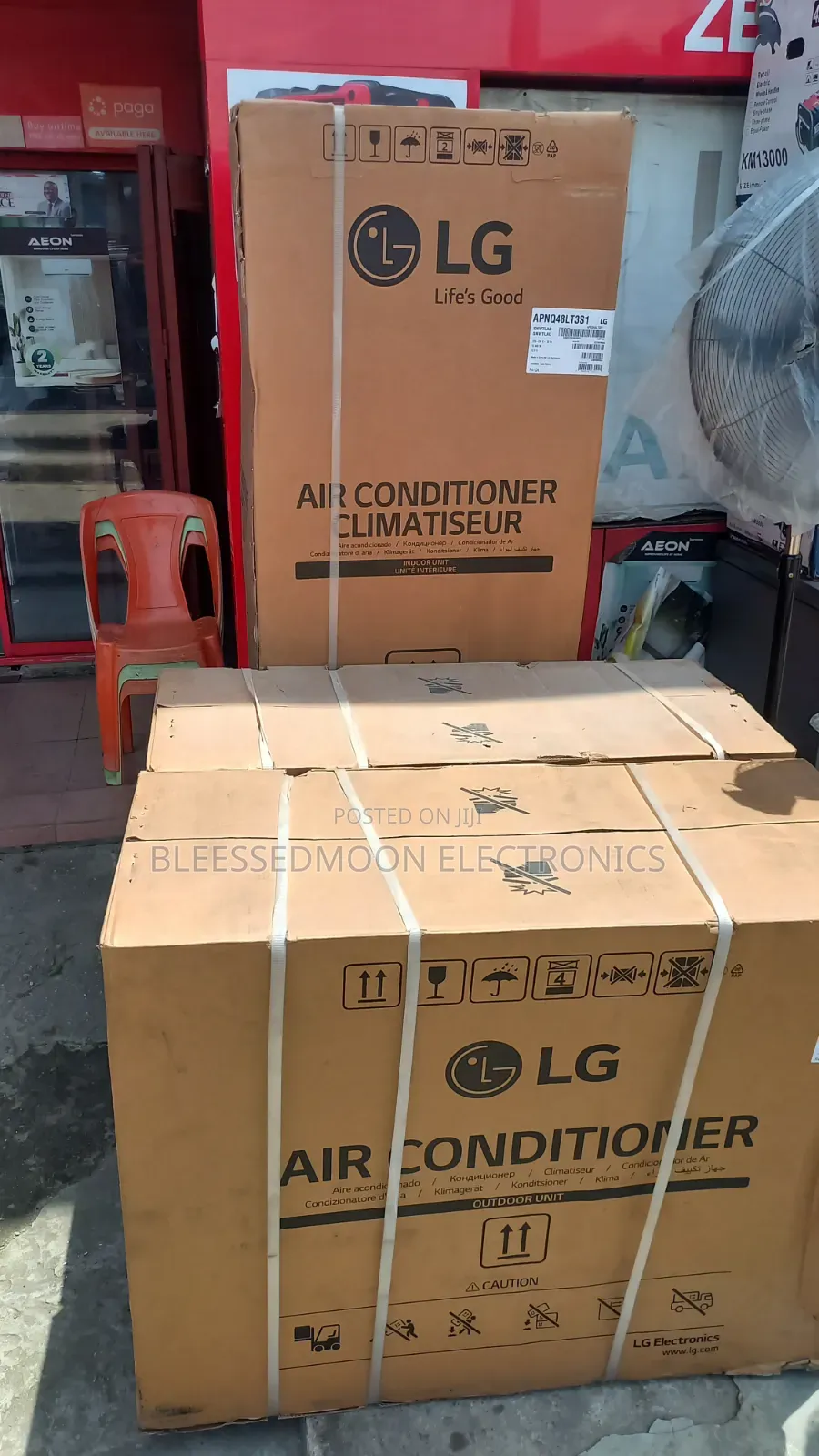 Lg Standing Unit Ac 5hp Inverter 10 Year's Company Warranty