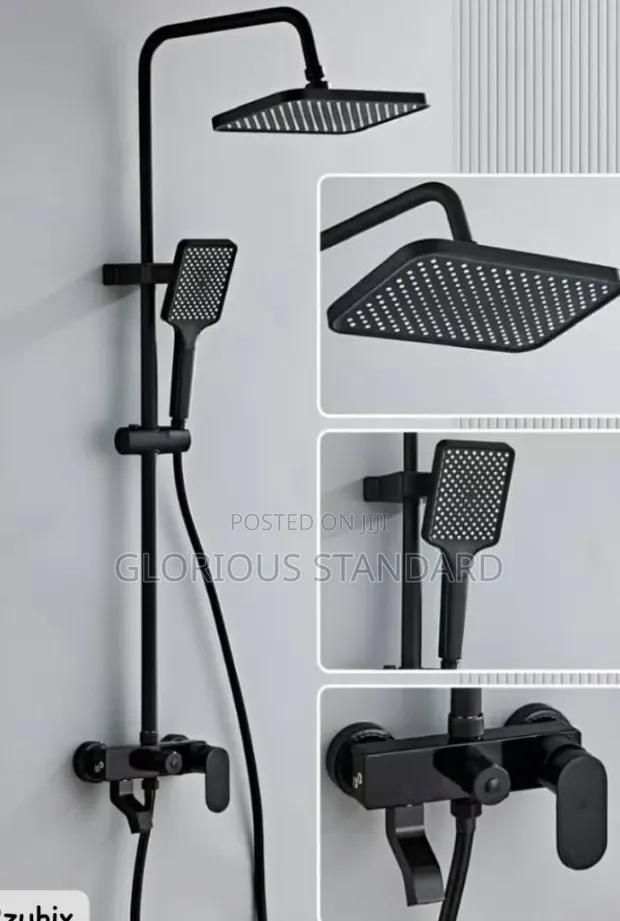 Original England Black Shower