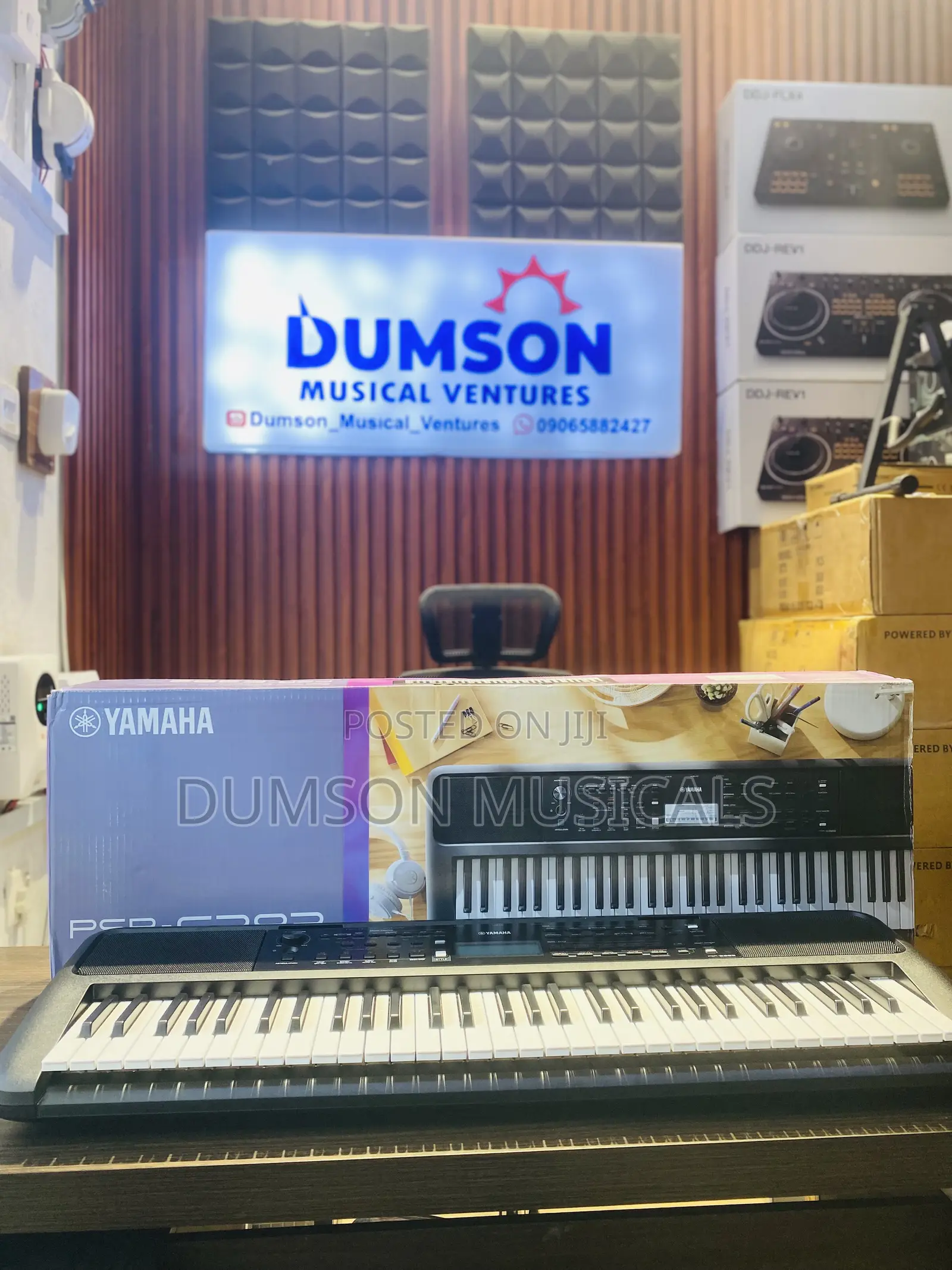 Yamaha PSR E383 Keyboard 61 Keys