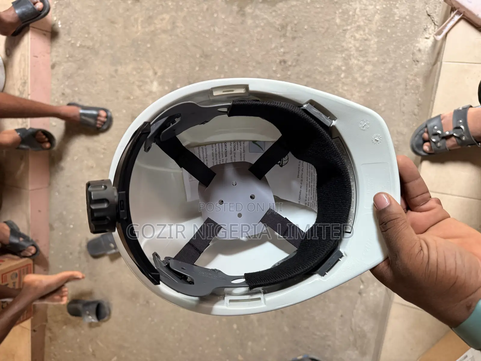Honeywell Ratchet Helmet With Vent
