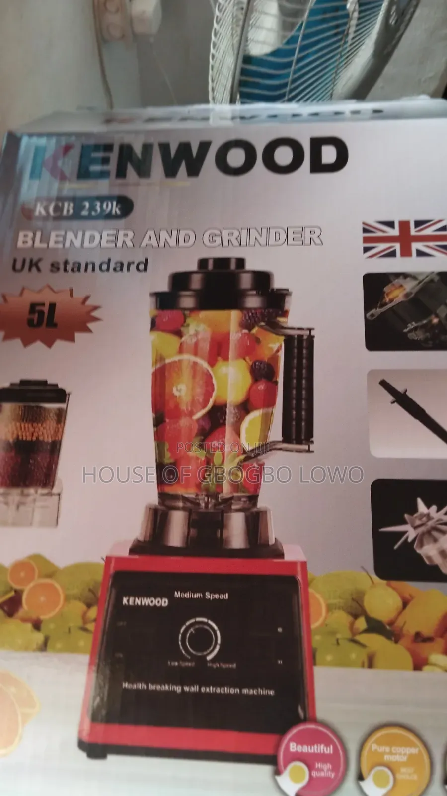 5liters Kenwood Blender