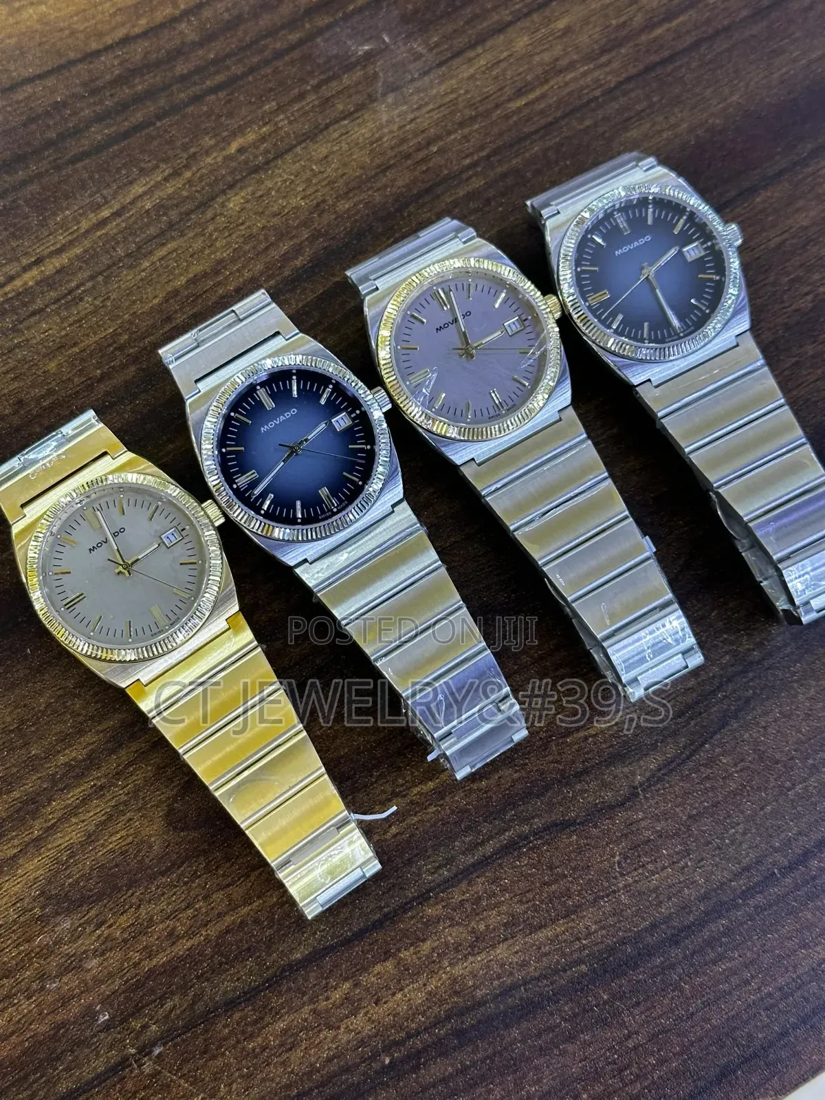 Movado Heritage Watch, Gold Stainless Steel With a Matching Bracelet.