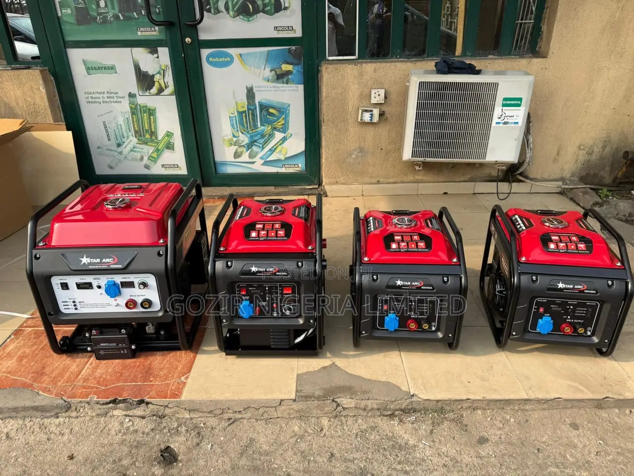 Stararc Start and Weld Generator Rsw600a