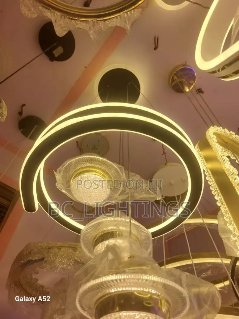 Led Modern Chandelier Restaurant Lamp Minimalist Living Room Light