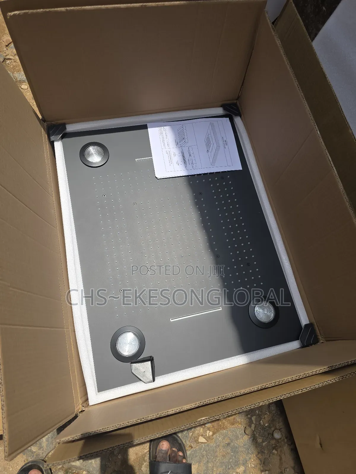 Mmaat Conduit 6ways Jet 88x63cm Ceiling Shower Head