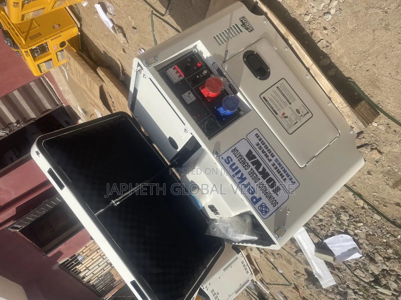 Perkins 10kva Soundproof Generator With Low Noise Operation