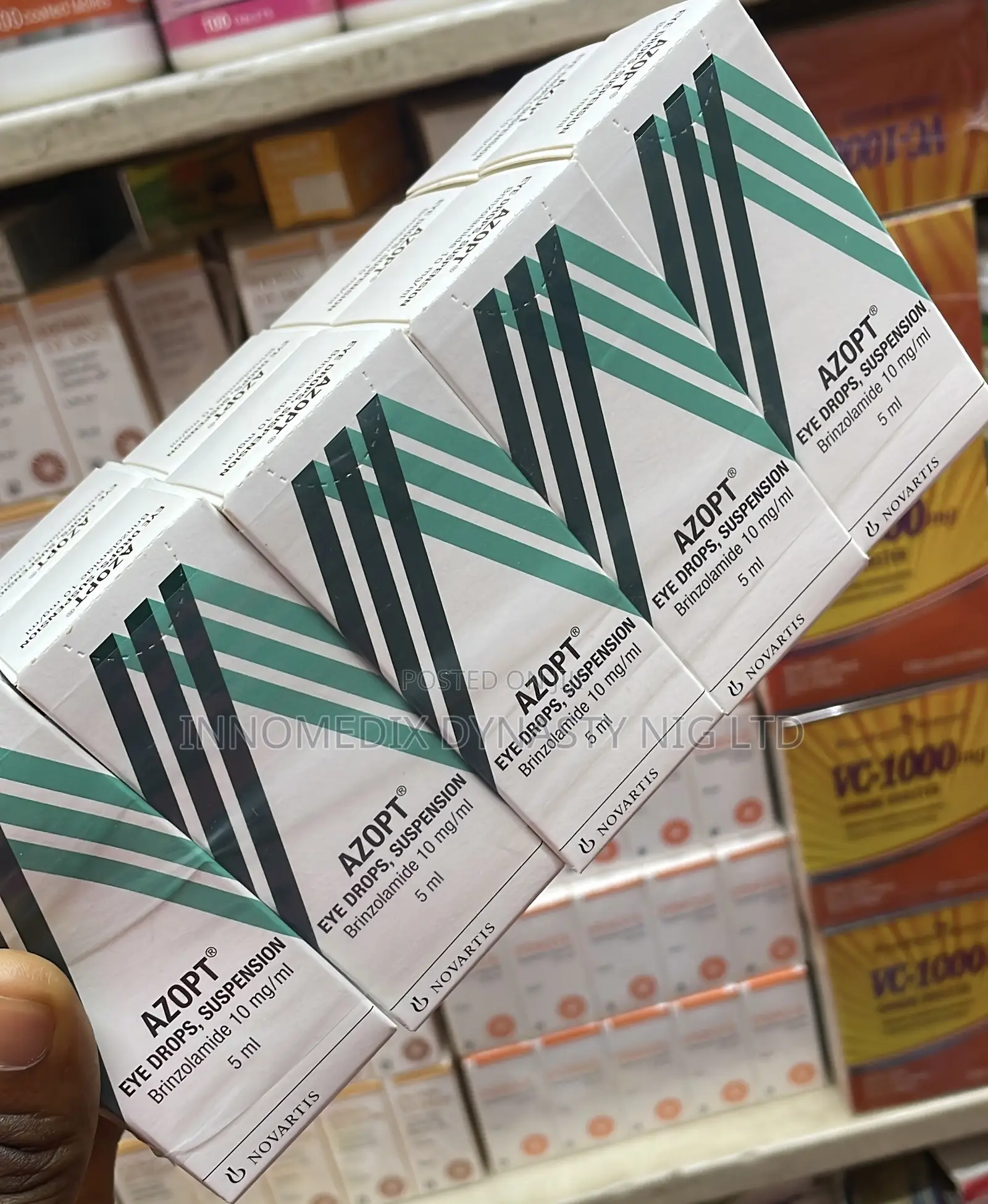 Azopt Eye Drops, Suspension Brinzolamide 10 Mg/Ml