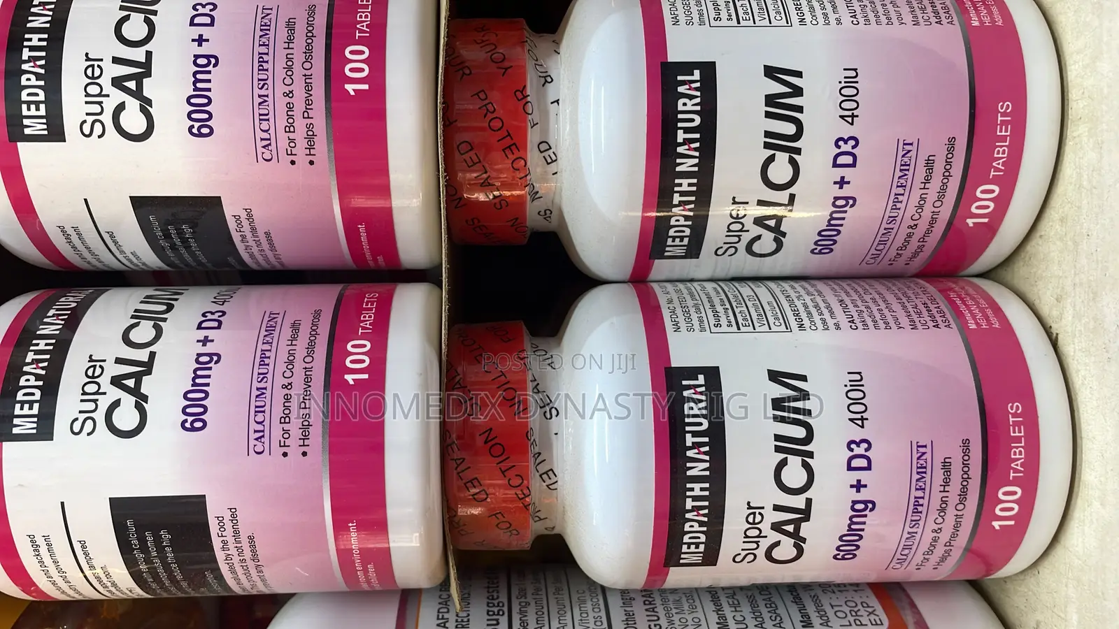 Super Calcium 600mg + D3 400iu
