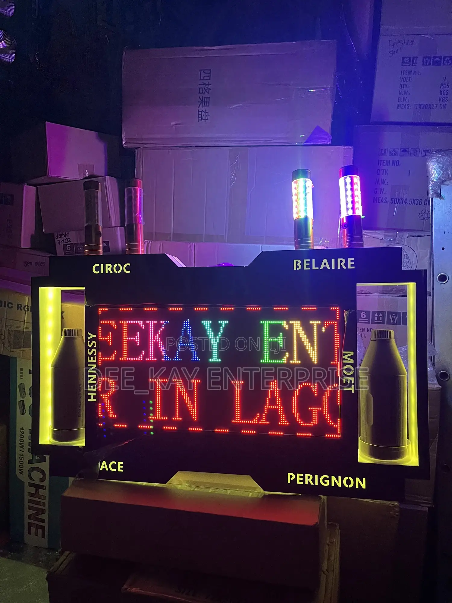 Led Digital Ballers Alert Board (2 Drink Carrier) Plus Digital Board