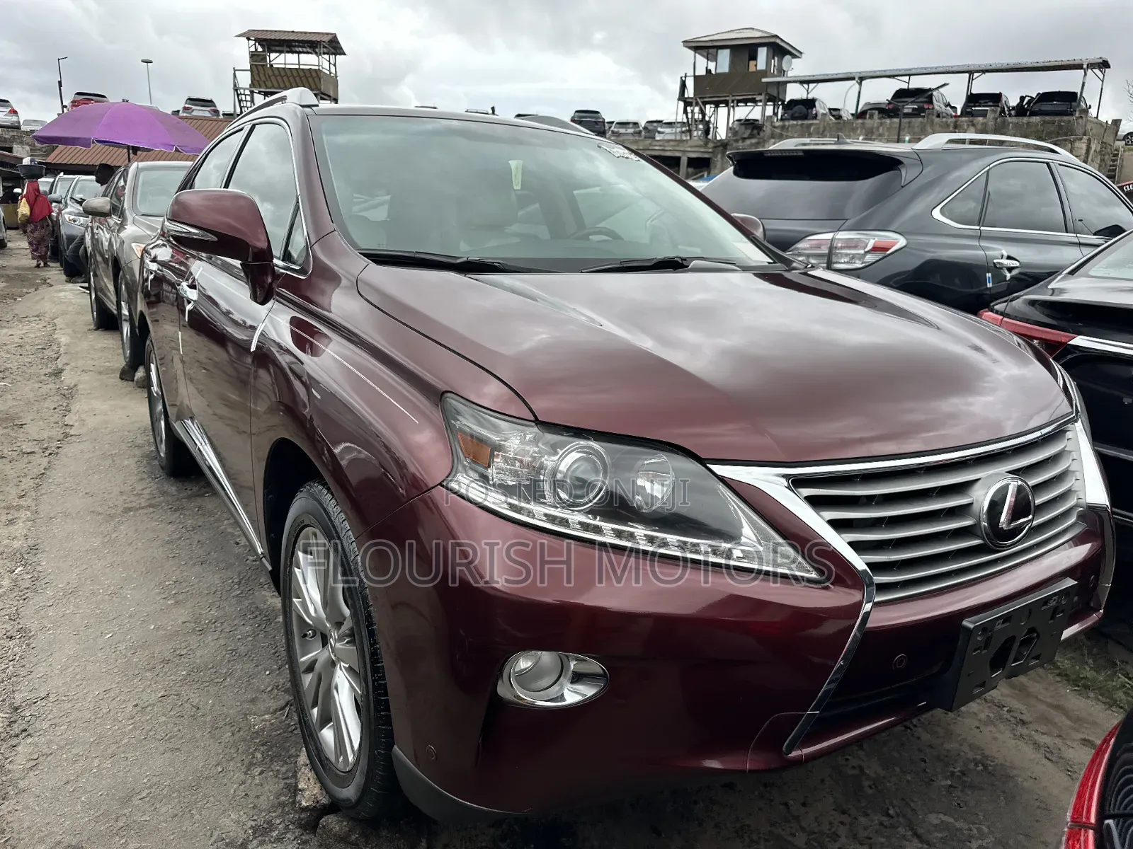 Lexus RX 350 AWD 2013 Maroon