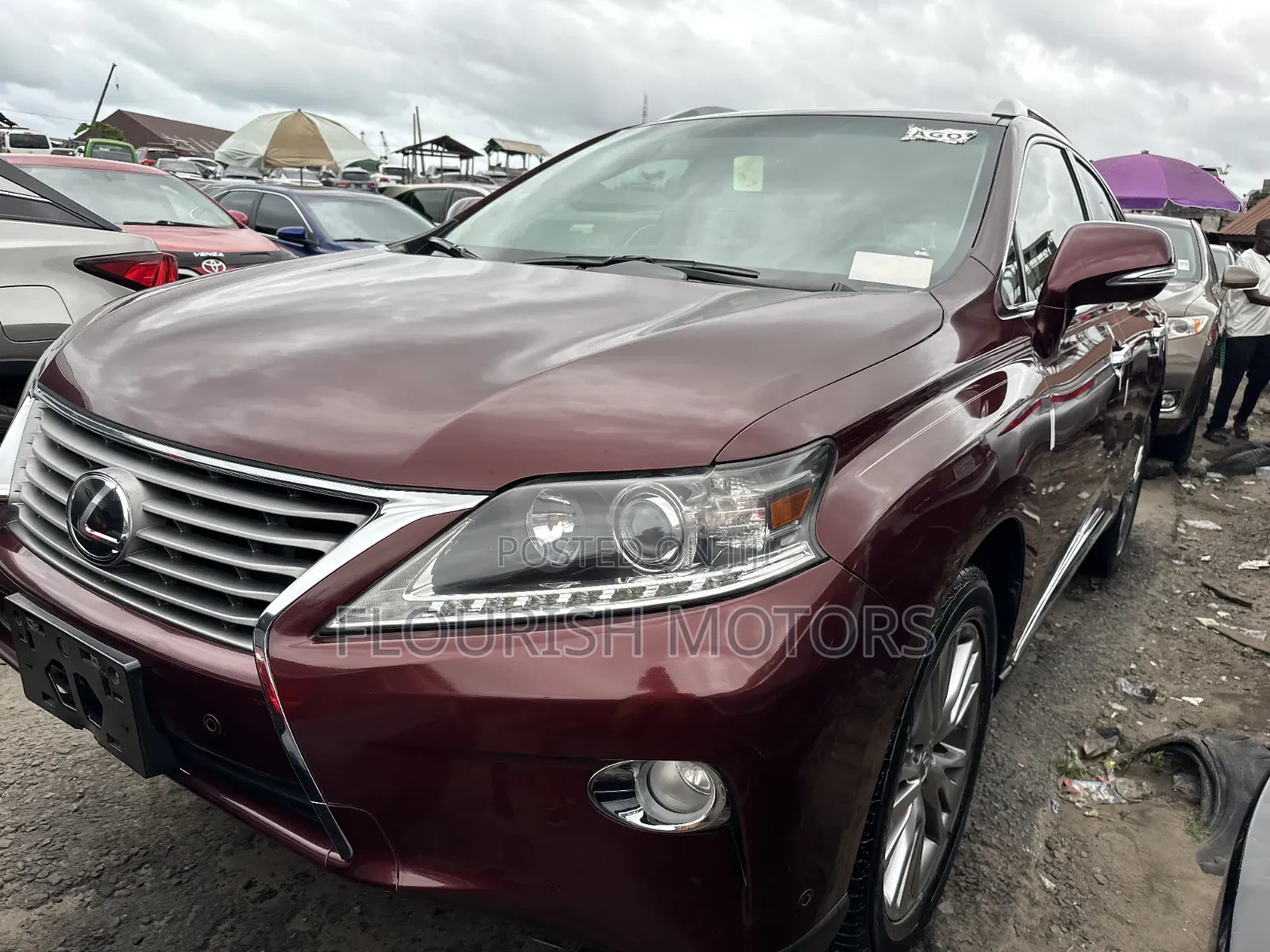 Lexus RX 350 AWD 2013 Maroon