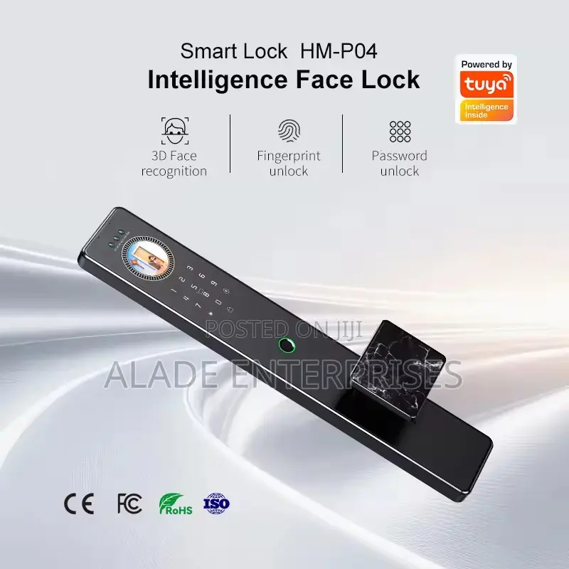 Palm Vein Face Recognition Smart Lock Fingerprint Unlock Tuya App