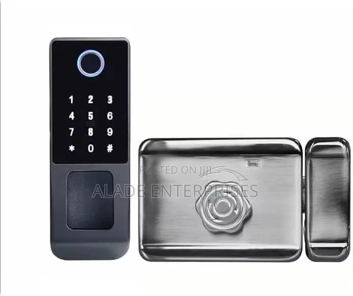 Outdoor Waterproof Gate Smart Lock Digital Wifi Fingerprint Tuya