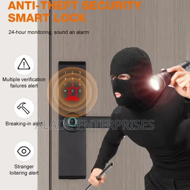Smart Door Lock With App Card for Wood Door Home Apartment Hotel Locks