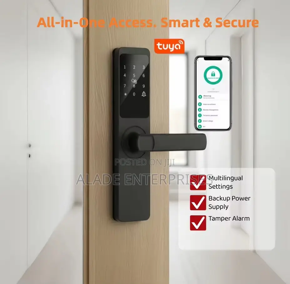 Smart Door Lock for Aluminum/Wood/Stainless / Steel Doors Home Use