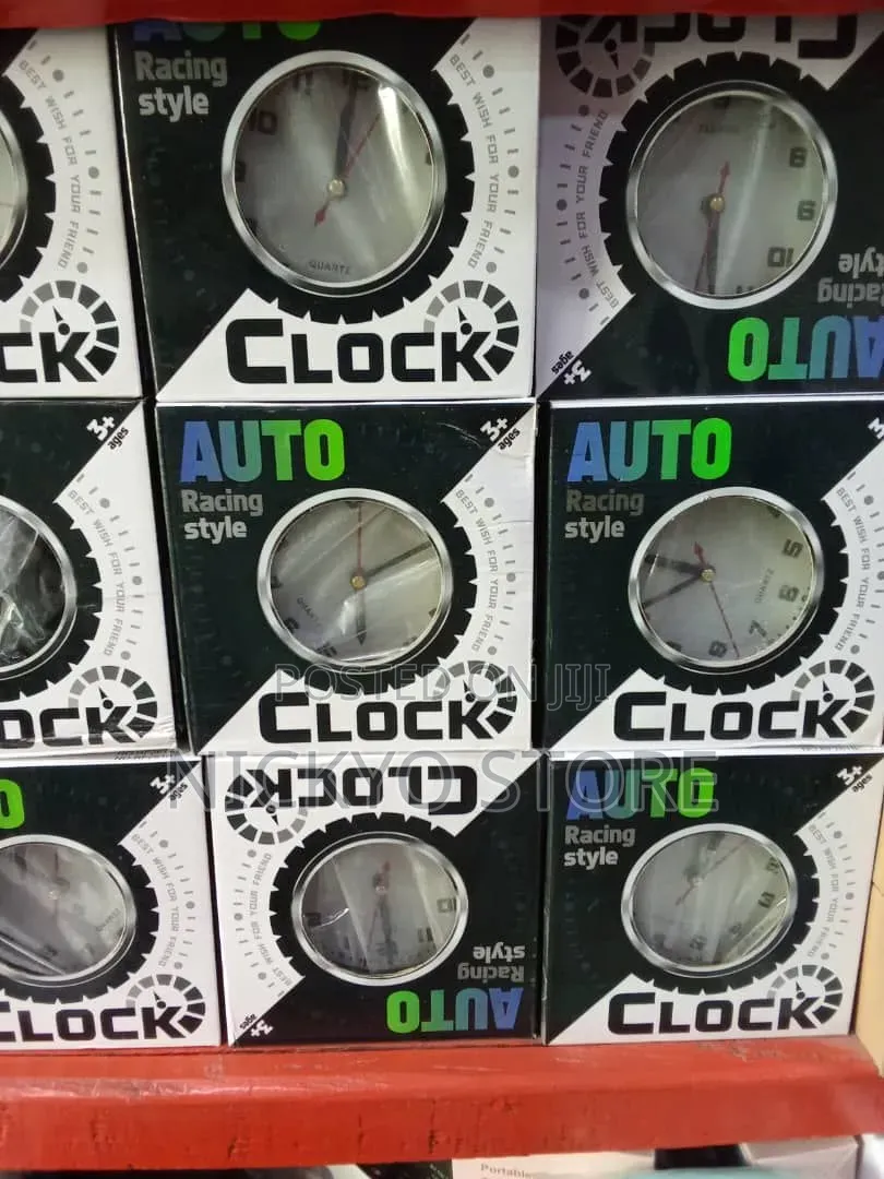 Auto Racing Style Alarm Clock