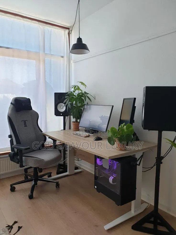 Gaming Desk and Chair [Electric Adjustable Height]