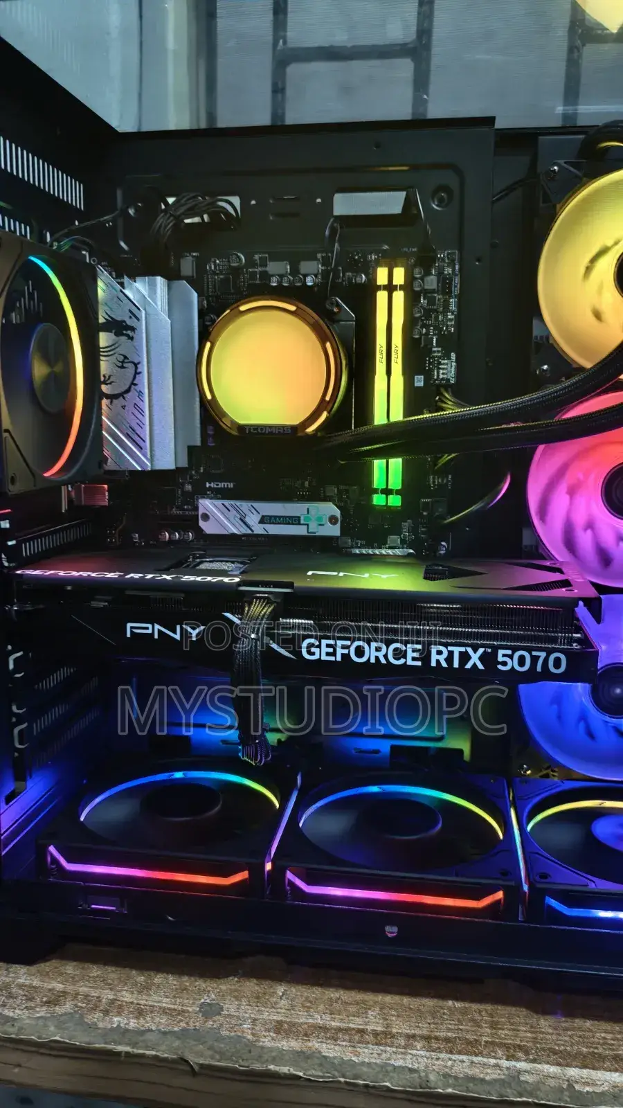 New Desktop Computer 32GB AMD Ryzen 7 SSD 1T