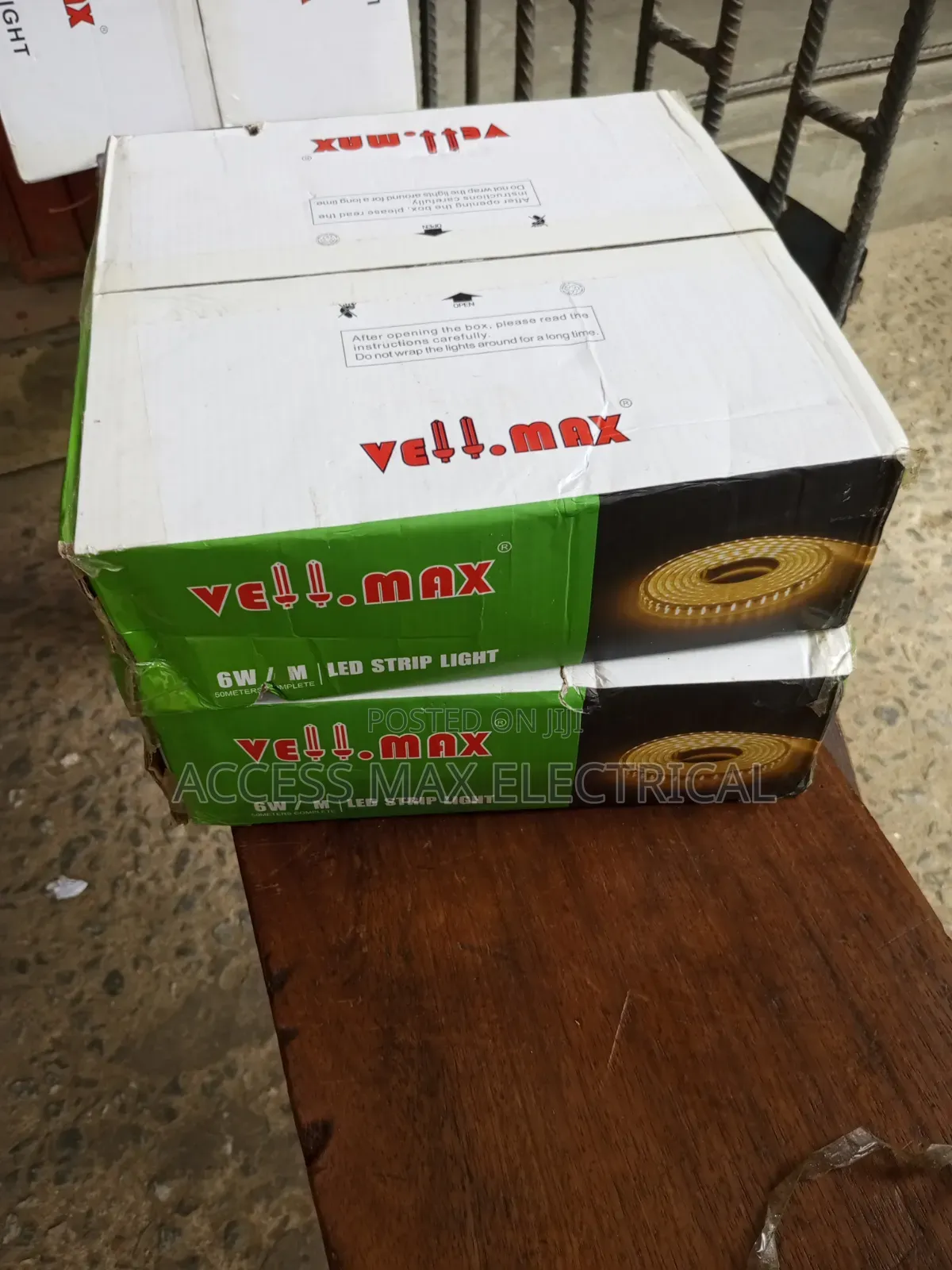 Warm White Vellmax Rop Light by 50 Meters