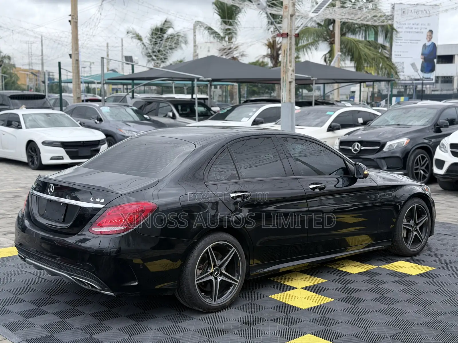 Mercedes-Benz C-Class C 43 AMG 4MATIC (W205) 2018 Black