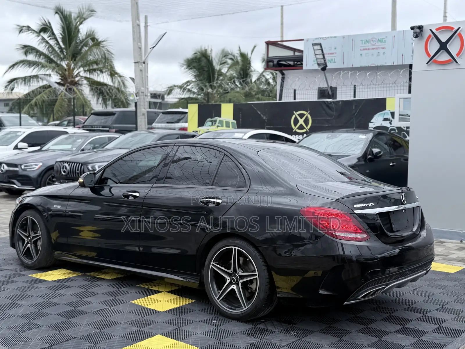 Mercedes-Benz C-Class C 43 AMG 4MATIC (W205) 2018 Black